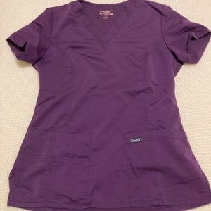 Sanibel purple scrub set